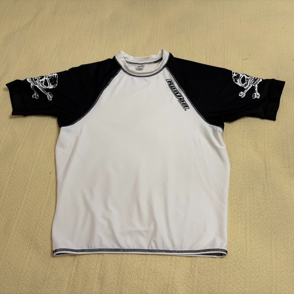 Men's Ron Jon Rash Guard Skulls Size XXL